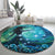 New Zealand Matariki Hiwa-i-te-rangi Round Carpet Titiro ki nga Whetu Wishing Star