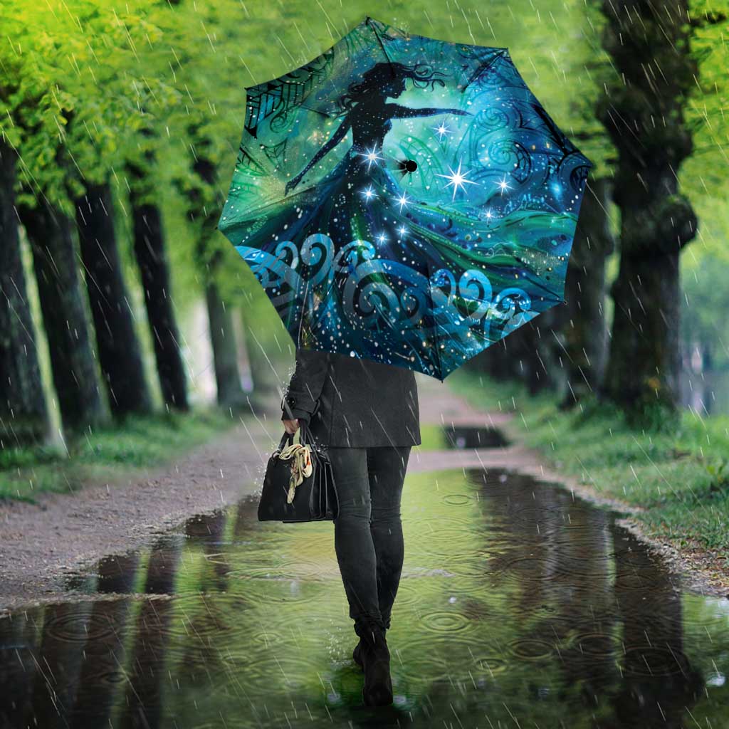 New Zealand Matariki Hiwa-i-te-rangi Umbrella Titiro ki nga Whetu Wishing Star - Polynesian Pride