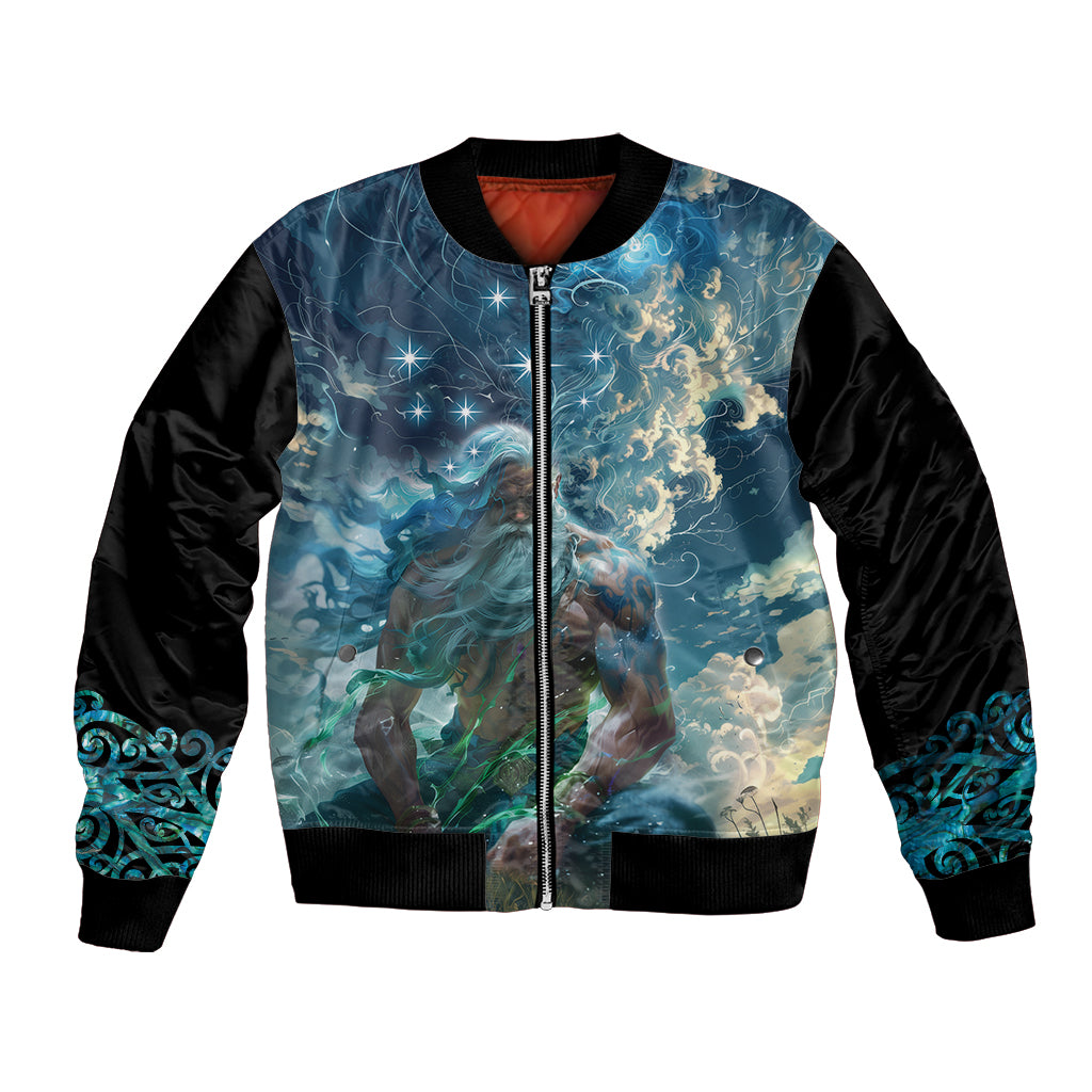 New Zealand Matariki Ururangi Bomber Jacket The Murmur Of The Wind