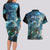 New Zealand Matariki Ururangi Couples Matching Long Sleeve Bodycon Dress and Hawaiian Shirt The Murmur Of The Wind