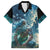 New Zealand Matariki Ururangi Family Matching Off The Shoulder Long Sleeve Dress and Hawaiian Shirt The Murmur Of The Wind