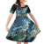 New Zealand Matariki Ururangi Family Matching Off Shoulder Maxi Dress and Hawaiian Shirt The Murmur Of The Wind