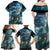 New Zealand Matariki Ururangi Family Matching Off Shoulder Maxi Dress and Hawaiian Shirt The Murmur Of The Wind