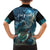 New Zealand Matariki Ururangi Family Matching Off Shoulder Short Dress and Hawaiian Shirt The Murmur Of The Wind