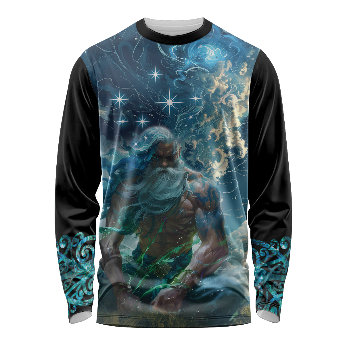 New Zealand Matariki Ururangi Long Sleeve Shirt The Murmur Of The Wind