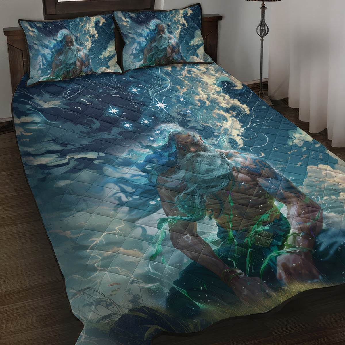 New Zealand Matariki Ururangi Quilt Bed Set The Murmur Of The Wind