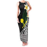 Alo Chiefdom Wallis and Futuna Personalized Family Matching Tank Maxi Dress and Hawaiian Shirt Frangipani Flowers Polynesian Pattern