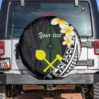 Alo Chiefdom Wallis and Futuna Personalized Spare Tire Cover Frangipani Flowers Polynesian Pattern