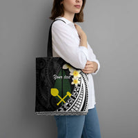 Alo Chiefdom Wallis and Futuna Personalized Tote Bag Frangipani Flowers Polynesian Pattern - Polynesian Pride