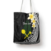 Alo Chiefdom Wallis and Futuna Personalized Tote Bag Frangipani Flowers Polynesian Pattern - Polynesian Pride