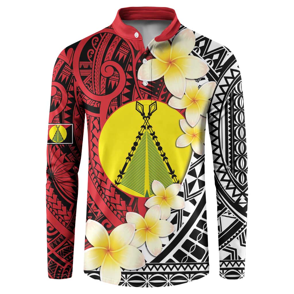 Sigave Chiefdom Wallis and Futuna Personalized Button Sweatshirt Frangipani Flowers Polynesian Pattern