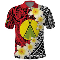Sigave Chiefdom Wallis and Futuna Personalized Polo Shirt Frangipani Flowers Polynesian Pattern