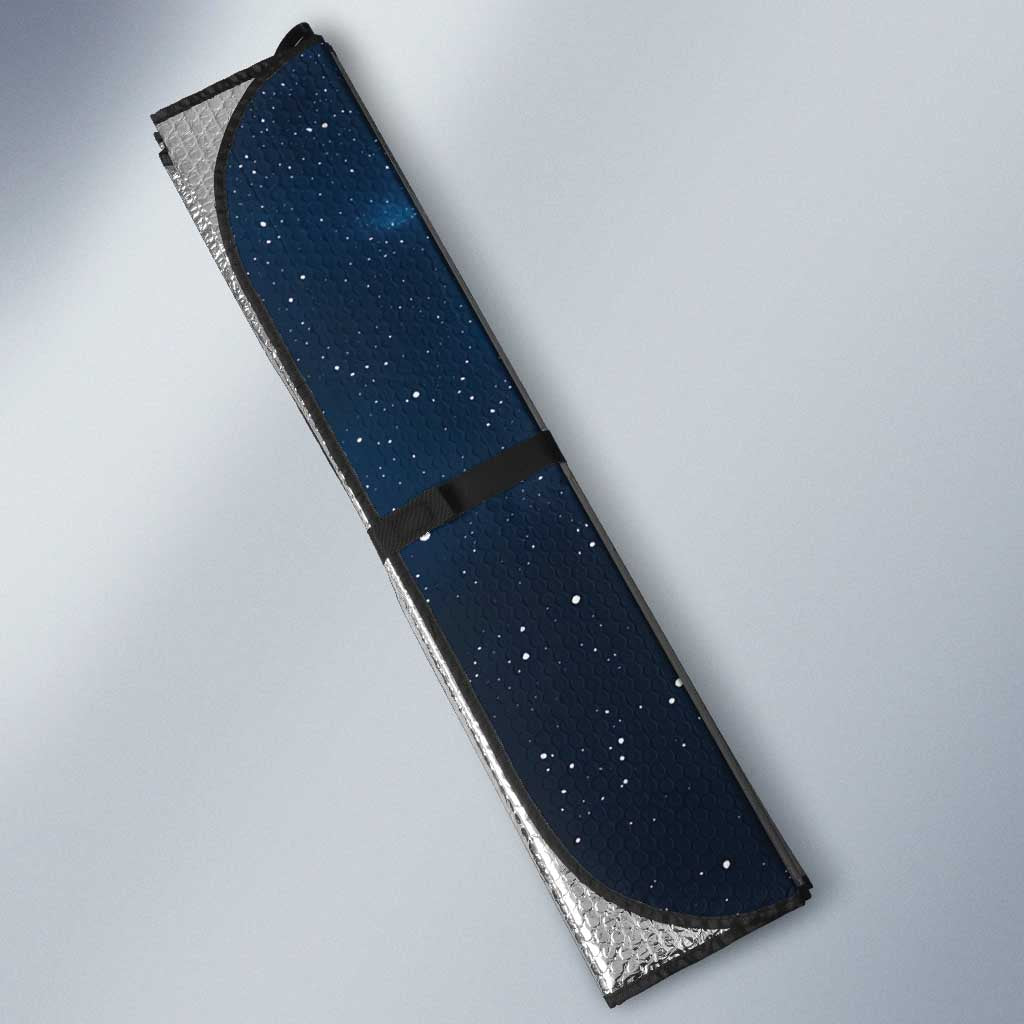 New Zealand Nurses RN Auto Sun Shade Galaxy Stethoscope Maori Motif LT9 - Polynesian Pride