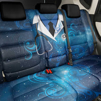 New Zealand Nurses RN Back Car Seat Cover Galaxy Stethoscope Maori Motif LT9 - Polynesian Pride
