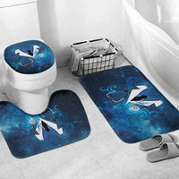 New Zealand Nurses RN Bathroom Set Galaxy Stethoscope Maori Motif LT9 Mat Set Only (3 pcs) One Size Galaxy - Polynesian Pride