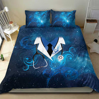 New Zealand Nurses RN Bedding Set Galaxy Stethoscope Maori Motif LT9 - Polynesian Pride