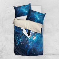 New Zealand Nurses RN Bedding Set Galaxy Stethoscope Maori Motif LT9 US Twin 172cm x 218cm Galaxy - Polynesian Pride