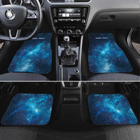 New Zealand Nurses RN Personalised Car Mats Galaxy Stethoscope Maori Motif LT9 Set 4pcs Galaxy - Polynesian Pride