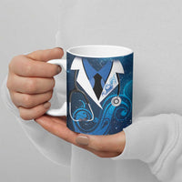 New Zealand Nurses RN Personalised Ceramic Mug Galaxy Stethoscope Maori Motif LT9 - Polynesian Pride
