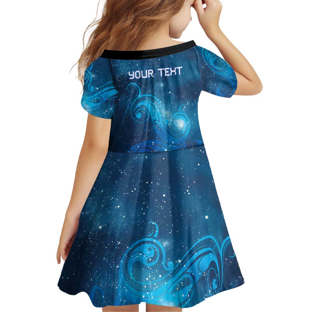 New Zealand Nurses RN Personalised Family Matching Tank Maxi Dress and Hawaiian Shirt Galaxy Stethoscope Maori Motif