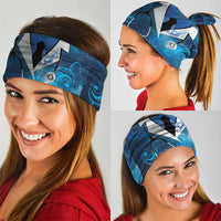 New Zealand Nurses RN Neck Gaiter Galaxy Stethoscope Maori Motif LT9 - Polynesian Pride