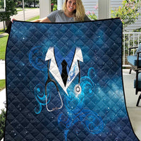 New Zealand Nurses RN Quilt Galaxy Stethoscope Maori Motif LT9 Galaxy - Polynesian Pride
