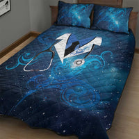 New Zealand Nurses RN Quilt Bed Set Galaxy Stethoscope Maori Motif LT9 - Polynesian Pride