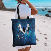New Zealand Nurses RN Tote Bag Galaxy Stethoscope Maori Motif LT9 - Polynesian Pride