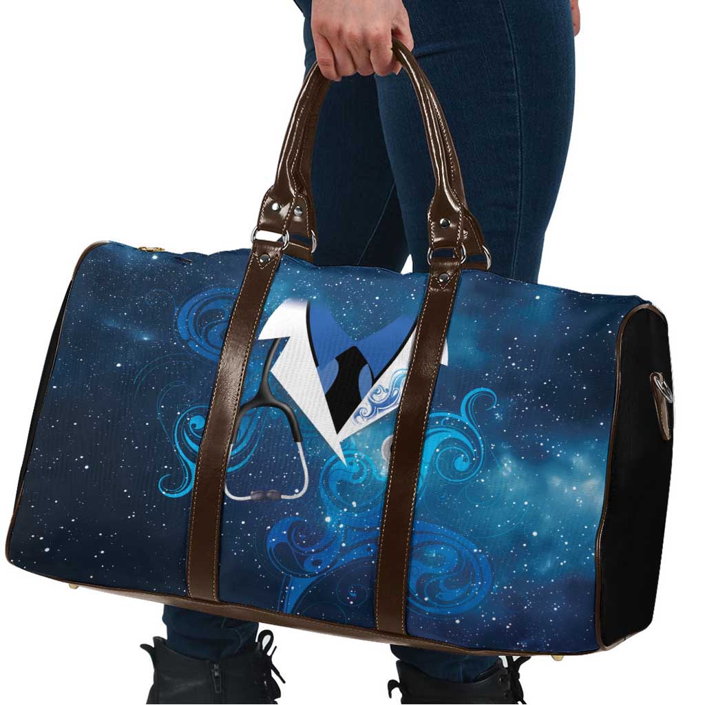 New Zealand Nurses RN Travel Bag Galaxy Stethoscope Maori Motif LT9 - Polynesian Pride