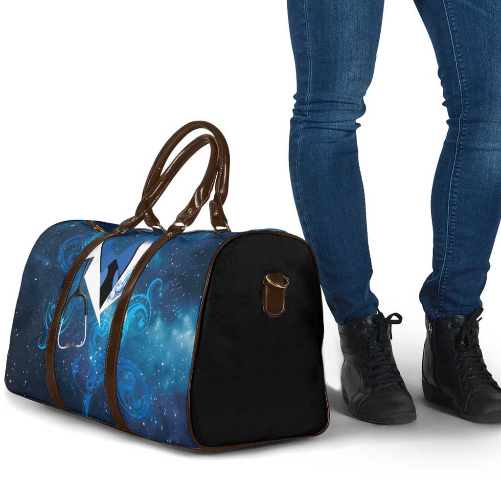New Zealand Nurses RN Travel Bag Galaxy Stethoscope Maori Motif LT9 - Polynesian Pride