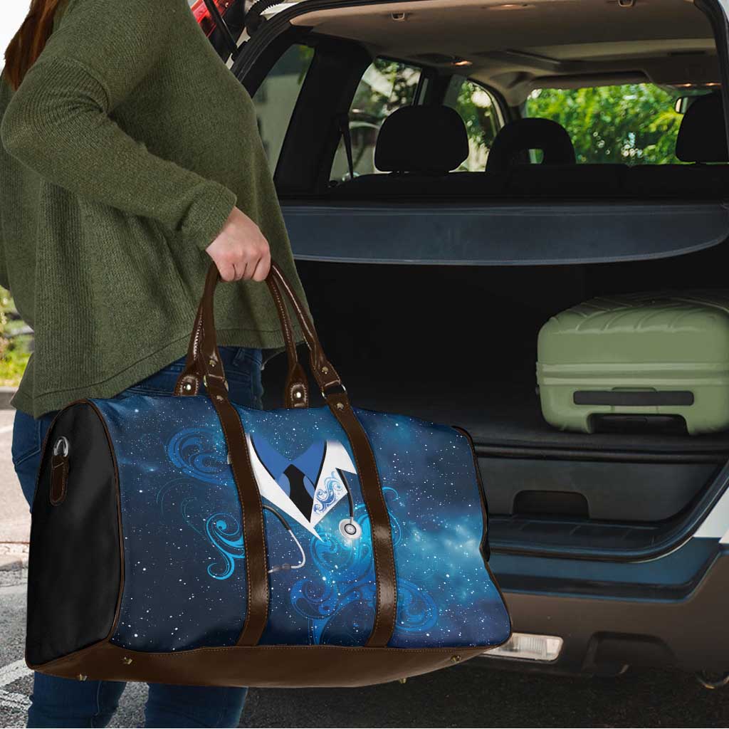 New Zealand Nurses RN Travel Bag Galaxy Stethoscope Maori Motif LT9 - Polynesian Pride