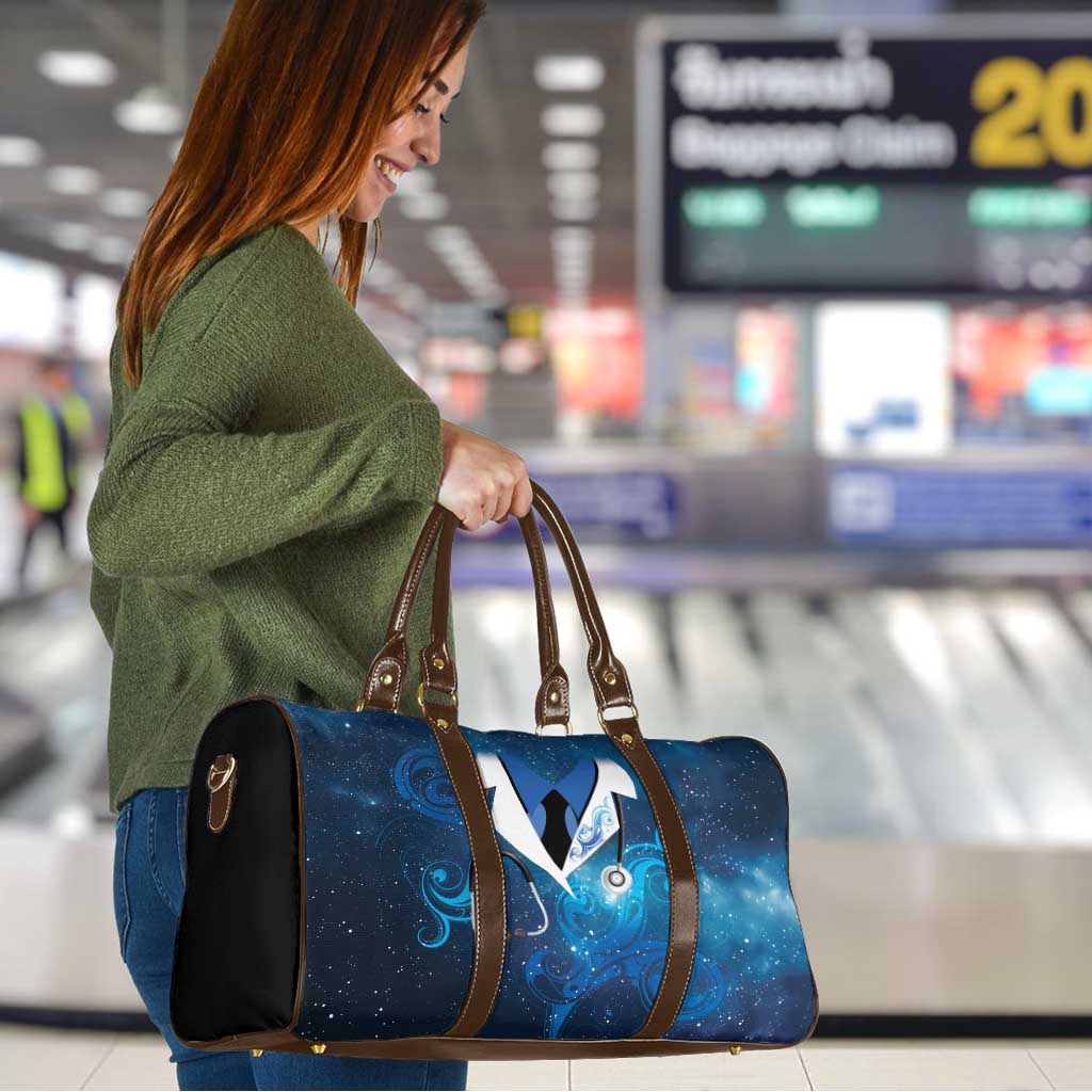 New Zealand Nurses RN Travel Bag Galaxy Stethoscope Maori Motif LT9 - Polynesian Pride