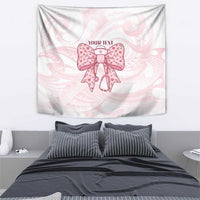 New Zealand Nurses RN Personalised Tapestry Pink Stethoscope Coquette Bow Maori Motif LT9 - Polynesian Pride
