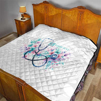 New Zealand Nurses RN Personalised Quilt Stethoscope Floral Maori Motif LT9 - Polynesian Pride