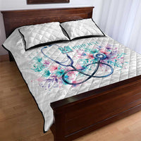 New Zealand Nurses RN Personalised Quilt Bed Set Stethoscope Floral Maori Motif LT9 - Polynesian Pride