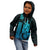 Custom Hawaii Kid Hoodie King Kamehameha - Aqua LT9 - Polynesian Pride