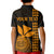 Custom Hawaii Kid Polo Shirt King Kamehameha - Gold LT9 - Polynesian Pride