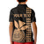 Custom Hawaii Kid Polo Shirt King Kamehameha - Nude LT9 - Polynesian Pride