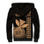 Custom Hawaii Sherpa Hoodie King Kamehameha - Nude LT9 - Polynesian Pride