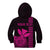 Custom Hawaii Kid Hoodie King Kamehameha - Pink LT9 - Polynesian Pride