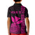 Custom Hawaii Kid Polo Shirt King Kamehameha - Pink LT9 - Polynesian Pride