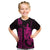 Custom Hawaii Kid T Shirt King Kamehameha - Pink LT9 Pink - Polynesian Pride