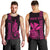 Custom Hawaii Men Tank Top King Kamehameha - Pink LT9 - Polynesian Pride