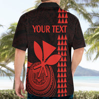 Custom Hawaii Hawaiian Shirt King Kamehameha - Red LT9 - Polynesian Pride