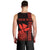 Custom Hawaii Men Tank Top King Kamehameha - Red LT9 - Polynesian Pride