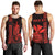 Custom Hawaii Men Tank Top King Kamehameha - Red LT9 - Polynesian Pride