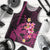 Custom Polynesian Men Tank Top Hawaiian Warriors with Tribal Shark Tattoos - Pink LT9 Pink - Polynesian Pride