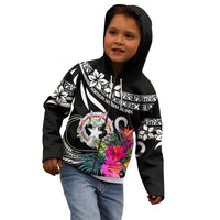 Northern Mariana Islands Kid Hoodie Happy Independence Day LT9 - Polynesian Pride
