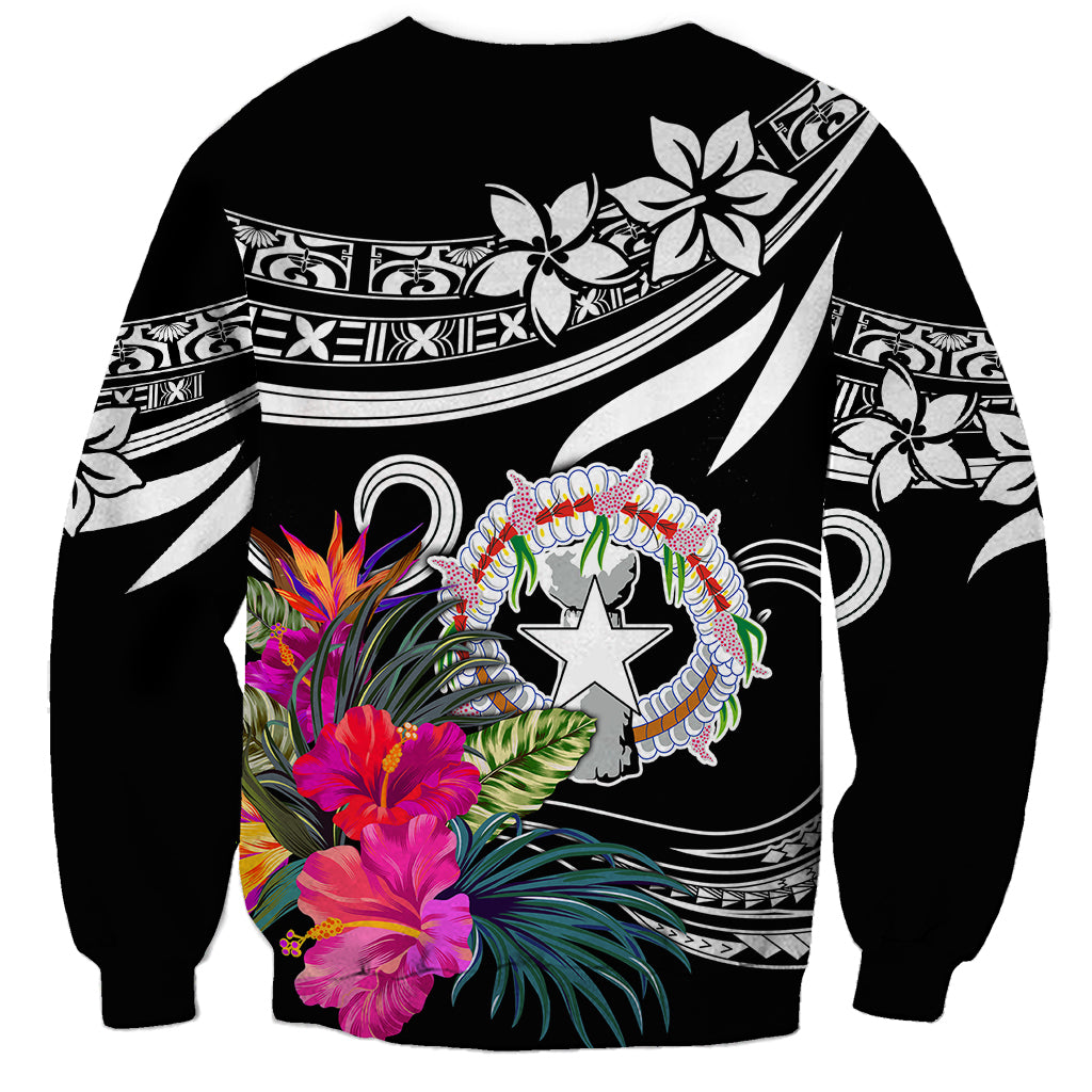 Northern Mariana Islands Sweatshirt Happy Independence Day LT9 - Polynesian Pride