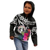 Custom Northern Mariana Islands Kid Hoodie Happy Independence Day LT9 - Polynesian Pride